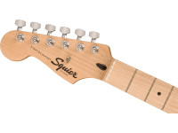 Fender Squier Sonic Left-Handed Maple Fingerboard White Pickguard Black Fender Squier Sonic Left-Handed Maple Fingerboard White Pickguard Black